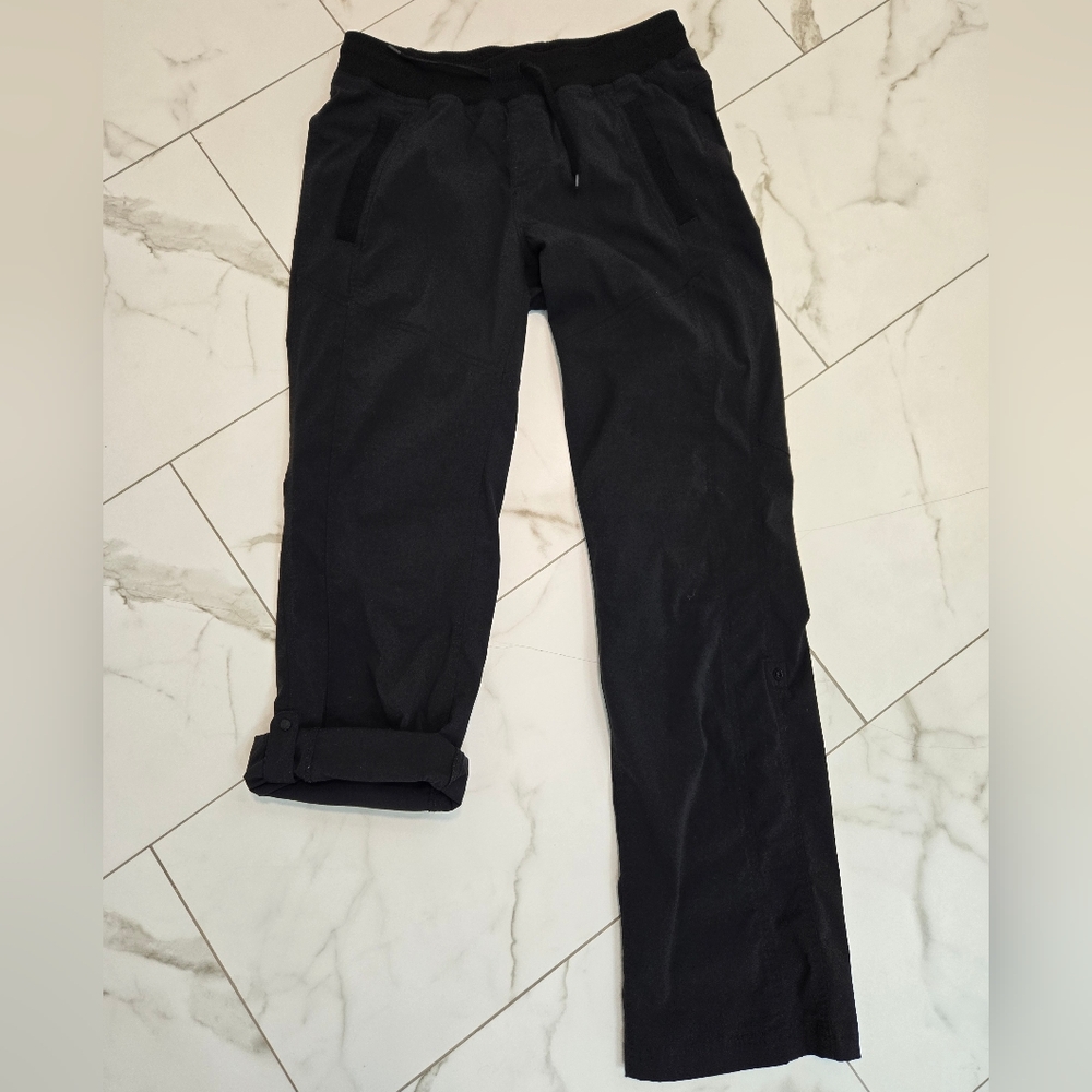 Marmot Women's Black Hiking Convertible Roll Up Outdoors Pants Size M
